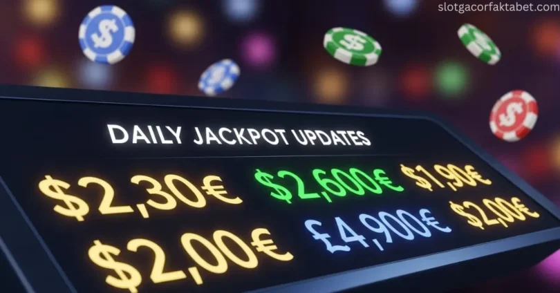 daily jackpot updates
